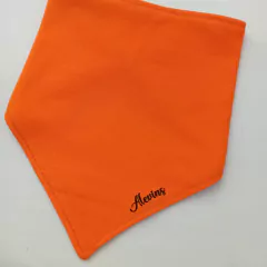Babero Bandana Algodón Naranja con Naranja - comprar online