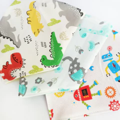 Pack 3 Baberos Bandanas Algodón Reversible E Impermeables Tricapa. - comprar online