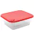 Pote Para Mantimentos Quadrado Com Tampa Com Válvula Para Micro-ondas. 2,4L. en internet