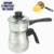 Kit Cuscuzeira Paulistinha + Caneca Leiteira Cuscuzeiro de Caminhoneiro Peito de Moça Paulistinha Alumínio Ironte