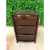 Gaveteiro Rattan 3 Gavetas G Organizador Multiuso 38x45x70cm Ratan Plástico - comprar online
