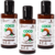 Imagem do Kit 3 Óleo Capilar Natuseiva 100ml - Hidratação e Nutrição para Pele e Cabelos - Abacate, Uva, Mosqueta, Coco e Rícino