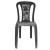 Cadeira de Plástico Marina Coqueirinho Topplast Sem Braço Bistrô Para Jardim, Eventos e Buffet Capacidade Até 120KG - tienda online