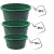 Kit Completo Limpeza e Organização: 3 Bacias de 18, 25 e 40 Litros + Balde 7L com Bico | Resistente | Empilhável na internet
