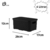 Kit 2 Caixa Organizadora Rattan 4 e 10 Litros com Tampa Plástica Cesto Organizador 4 e 10L Várias Cores New Plastic - I9 Casa - Loja de Utilidades e Presentes