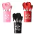 Kit Utensilios Cozinha Silicone 7 Peças Colher Espátula Pincel Concha Pegador Fue Suporte Rosa Preto Vermelho - comprar online