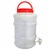 Imagem do Kit 2 Suqueira Comum De Plástico Com Capacidade Para 5 Litros Porta Sabão Líquido Amaciante Com Torneirinha