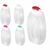 Kit 4 Garrafa de Agua Para Geladeira 2L Modelo Pop ArcaPlast 2 Litros Transparente 2000ml - online store