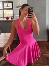 VESTIDO APOLO FUCSIA | Importado - comprar online