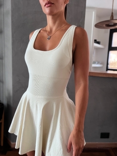 VESTIDO APOLO NATURAL | Importado - tienda online