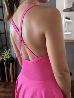 VESTIDO APOLO FUCSIA | Importado - tienda online