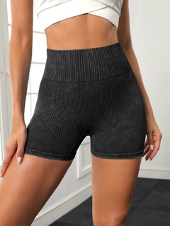 SHORT POLI NEGRO NEVADO| IMPORTADO - tienda online