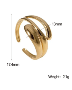 ANILLO MAIA GOLD - comprar online