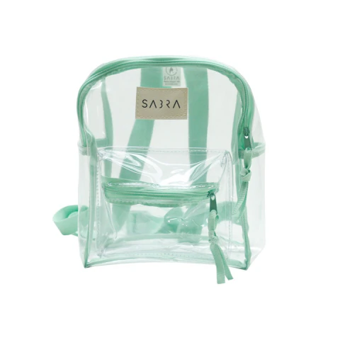 Mini Mochila Cristal Verde Bebê