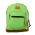 Mochila Camurça Urban Verde Limão