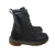 Calzado tipo Dr. Martens en cuero mate negro con envío gratis en Colombia.
