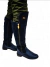 Botas largas para mujer sin tacon en color azul - comprar online