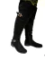 Botas planas en color negro largas para mujer