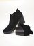 Botines de mujer con tacón grueso en color negro