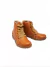 Botines miel con taches para niñas