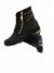 Botines de moda negros con taches en Sincelejo