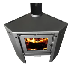 Estufa A Leña Lepen Rinconera 15.000cal. Premium en internet