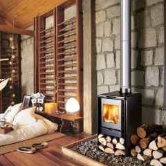 Salamandra Leña Bosca Eco 350 - Cuatro Estaciones