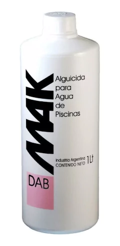 Mak Dab X 1 Lt - Alguicida Agua Blanda