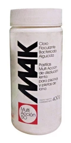 Mak Triple Acción 50gr X 400g - Pileta De Lona