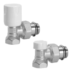 Juego De Detentor Y Válvula Recta De 1/2 Luxor P/radiadores en internet