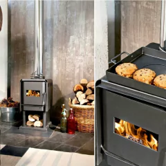 Salamandra Leña Bosca Multi Bosca 350 6500 Kcal - Cuatro Estaciones