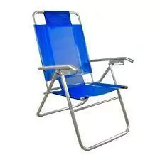 Reposera Aluminio Descansar Alta 5 Posiciones 80015 - comprar online