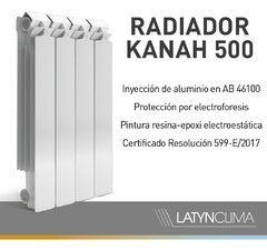 Radiador Kanah 500 X 5 Elementos - comprar online