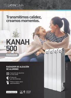 Radiador Kanah-BI 500 X 9 Elementos en internet