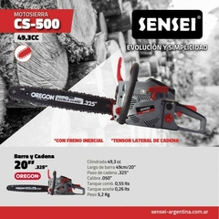 Motosierra SENSEI CS-500 - comprar online