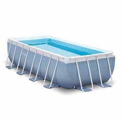 Pileta Prisma Estructural Rectangular Intex 488 X 244 X 107 CM