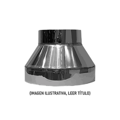 Reducción 8" a 5" Acero Inox. 430