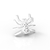 Piercing Aranha Cravejada - comprar online