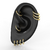 Argola Cravejada Pino Reto Diamond 6mm - Jobel Joias