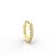 Argola Cravejada 8mm