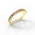 Argola Rainbow Pino Reto 11mm - comprar online