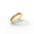 Argola Rainbow Pino Reto 6mm - comprar online
