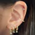 Piercing Tragus em Ouro 18k Trinity (p) - loja online