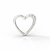 Coração Cravejado Daith Diamond