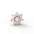 Piercing Flor Opala 7mm na internet