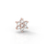Piercing Microdermal Flor 5mm na internet