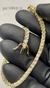 Pulseira Riviera em Ouro 18k com Diamantes de 10pts na internet
