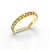 Argola Rainbow Pino Reto 11mm
