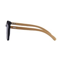 Lentes de Sol Lince Negros Oscuros & Patillas de Bambú - UV400 Dama - tienda en línea