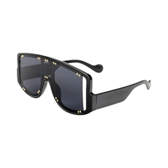 Lentes de Sol Borealis Negro Modernos Vanguardistas - UV400 Dama - PANDAS® Lentes de Sol para Mujer y Hombre Polarizados de Madera y Bambú